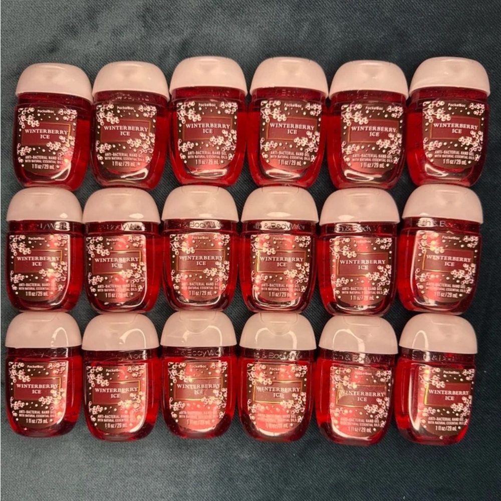 18 Bath & Body Works Winterberry Ice Hand Sanitizer NEW